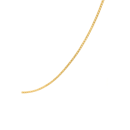 Łańcuszek złota kostka 14 karat 585 1mm
