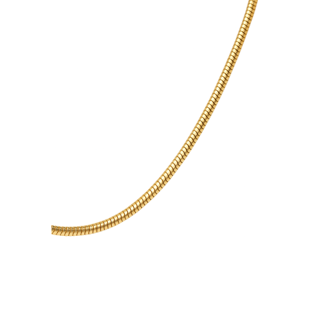 Złoty łańcuszek snake 2mm 585 14 karat
