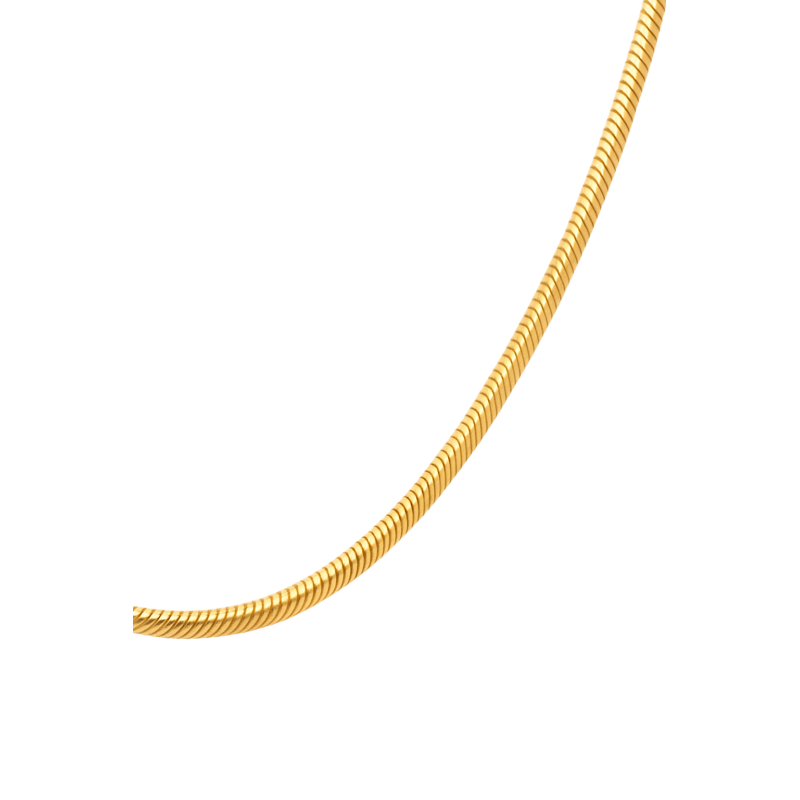 Złoty łańcuszek wąż snake 3mm 585 14 karat