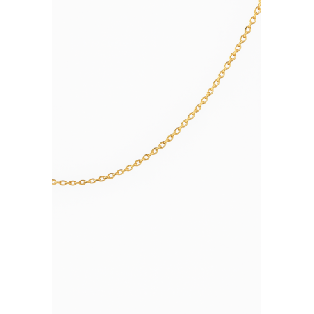 Złoty łańcuszek golden Ankier 375 9 karat 1mm
