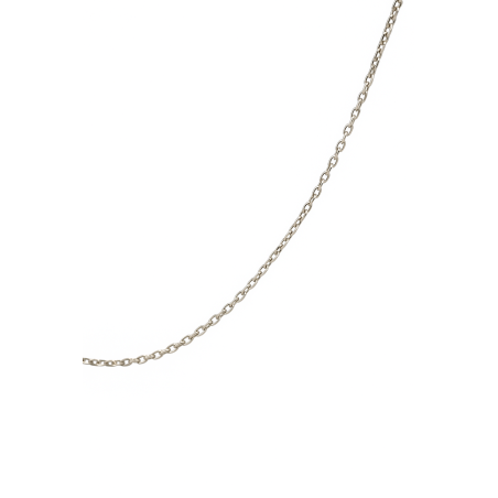 Łańcuszek z białego złota Ankier 585 1,1mm