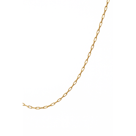 Delikatny łańcuszek złoty z przedłużką Ankier 375 9 karat 1mm