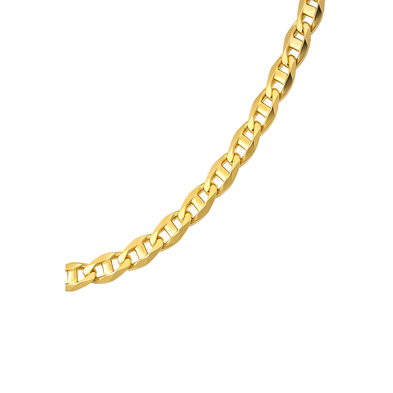 Elegancki złoty łańcuszek Gucci 5mm 375 9 karat