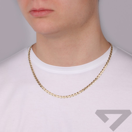 Elegancki złoty łańcuszek Gucci 5mm 375 9 karat