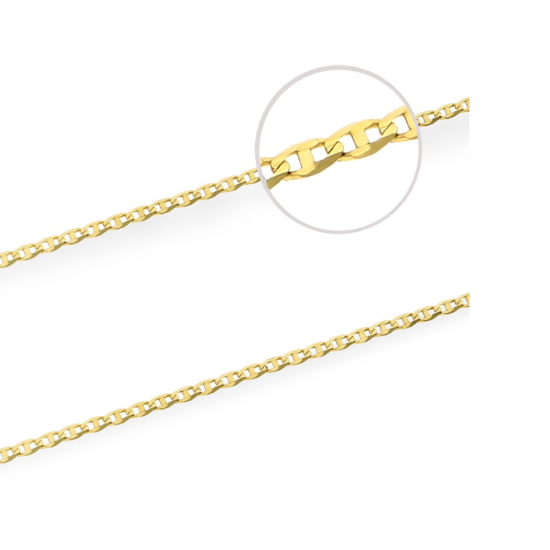 Złoty łańcuszek 333 8 karat 1,5 mm Gucci